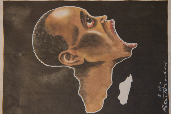 Africa represented as helpless victim