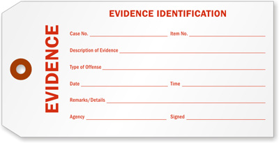 We like evidence we can see (and maybe tag)