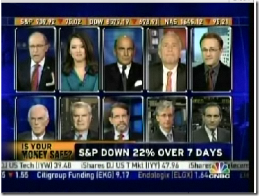 Talkingheads in a decabox of commentary