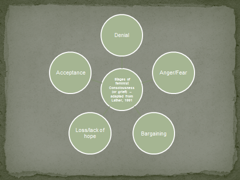 Feminist Consciousness Diagram