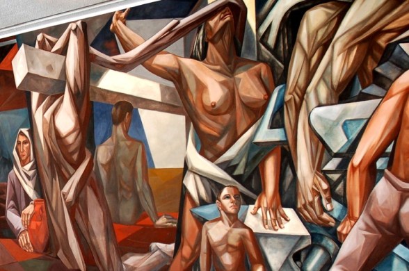 A mural at UN HQ by José Vela Zanetti, via Robin Stevens.