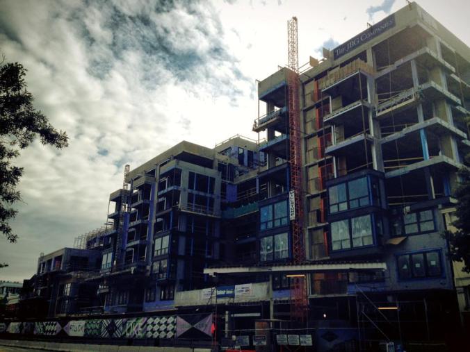 One of many new developments in the Shaw area