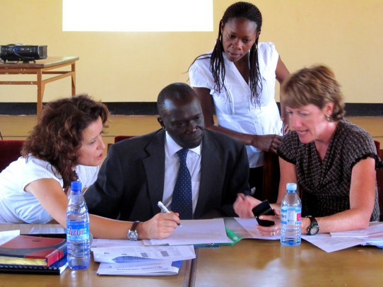 USAID officials and Kamuli District (Uganda) develop the District Operational Plan