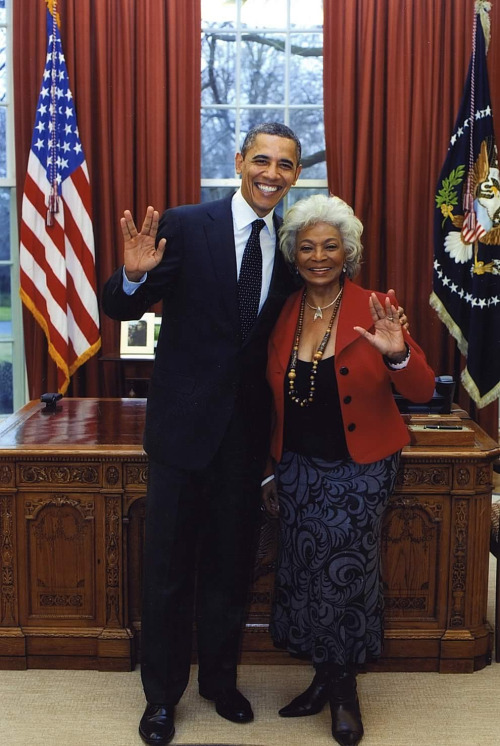 Star Trek - Obama Nichols Uhura