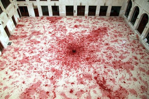 Imran Qureshi, 'Blessings Upon The Land Of My Love' (2011)