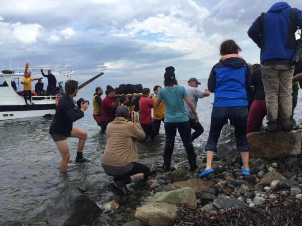 Lesvos boat landing, November 2015.Pallister-Wilkins