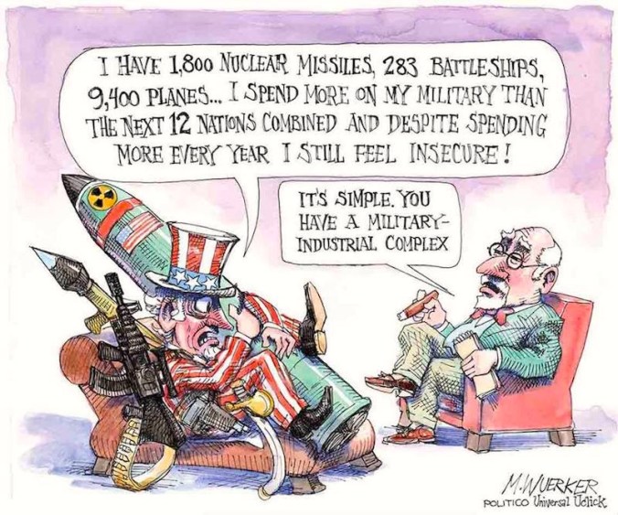 Matt Wuerker, The Military Industrial Complex