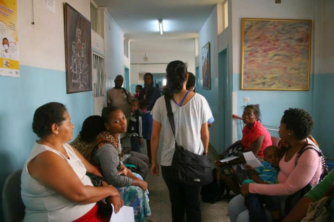 Blog photo in Maputo Central Hospital